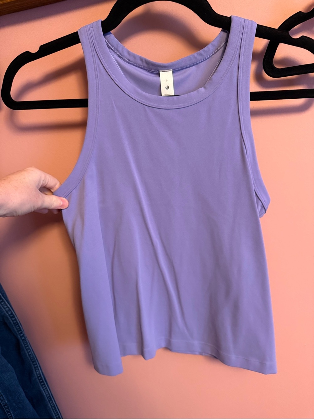 lululemon athletica Lavender Muscle Tank